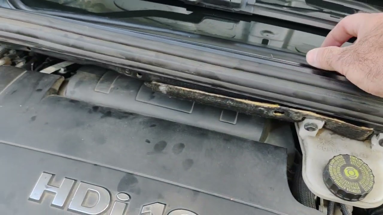 citroen C4 b7 ds4 wymiana filtra kabinowego
