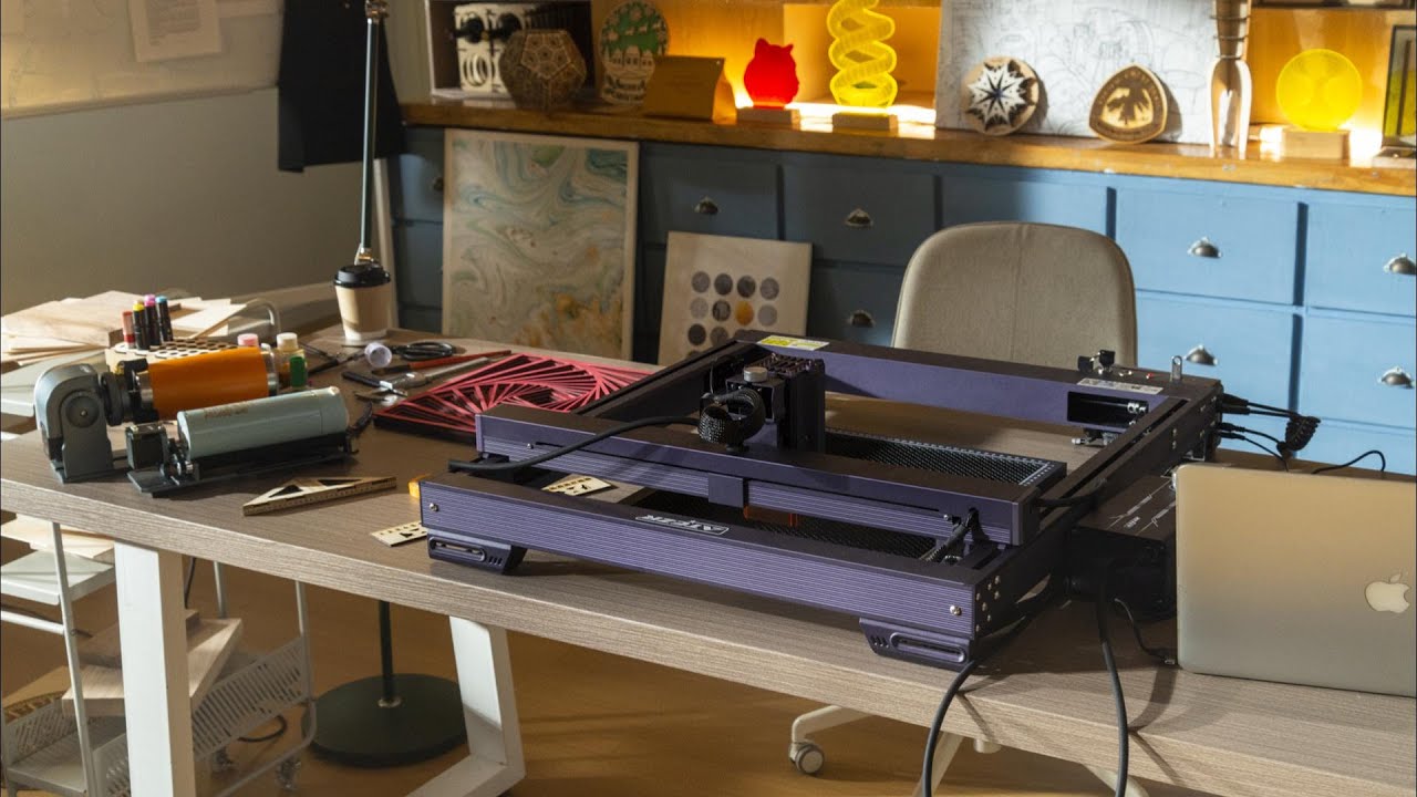 ATEZR L2: The Best Laser Engraver for 2024 Beginners - Up to 54000mm/min Speeds!