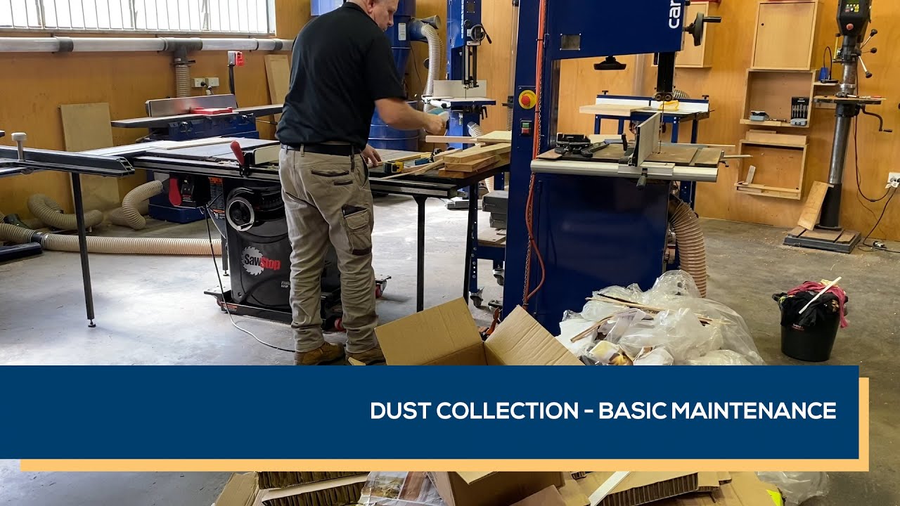Carbatec Basic Dust Collector Maintenance