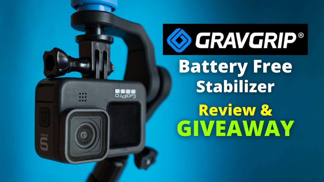 GravGrip V2 Battery Free camera stabilizer Review + GIVEAWAY