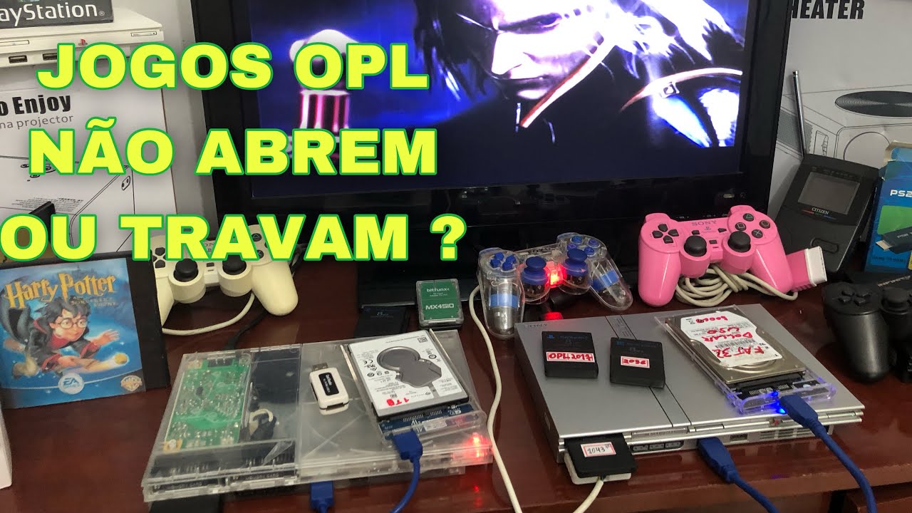 JOGOS DE OPL TRAVAM OU NÃO ABREM?
