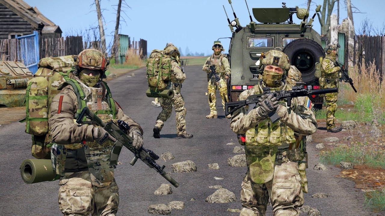 Arma Reforger  ДРГ В деле