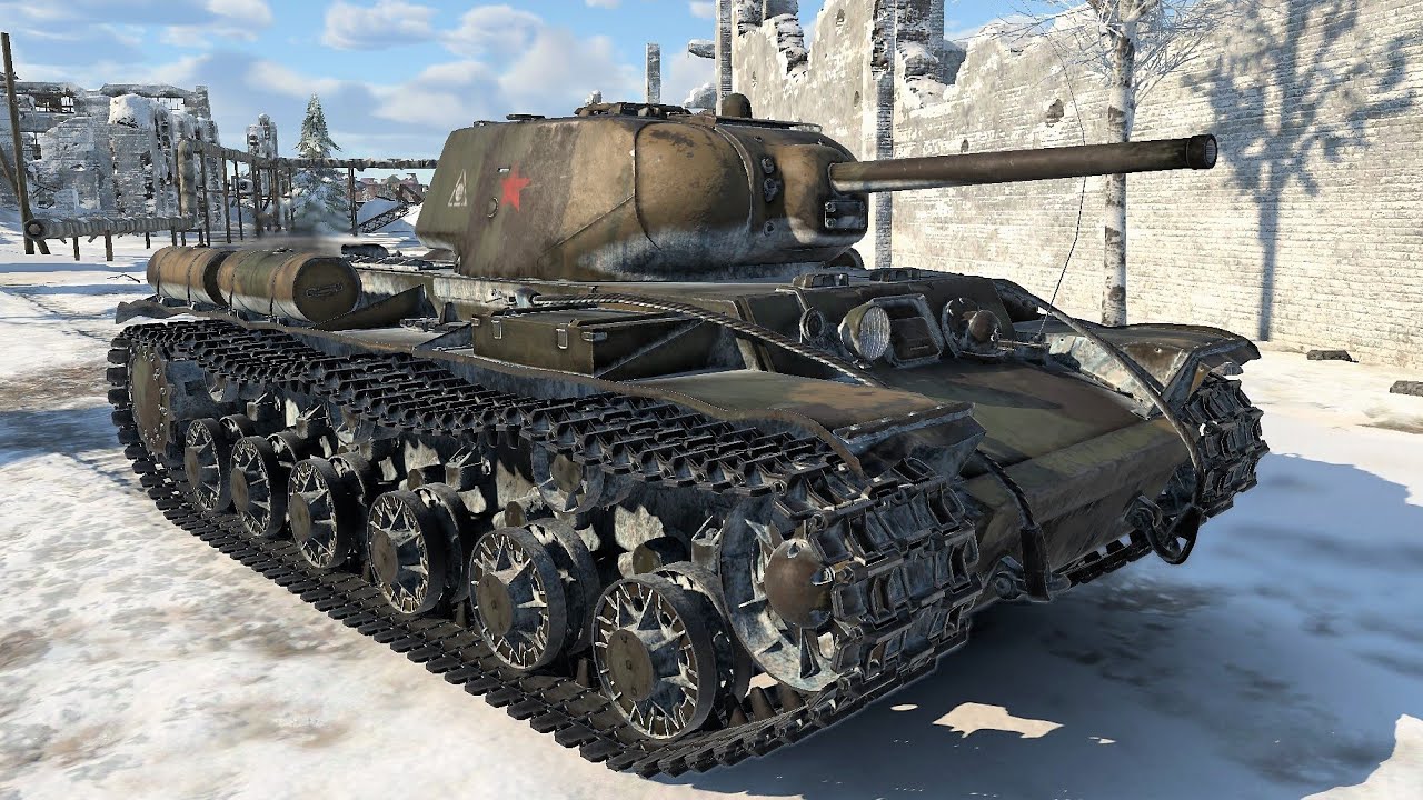 War Thunder: KV-1S Soviet Heavy Tank Gameplay [1440p 60FPS]