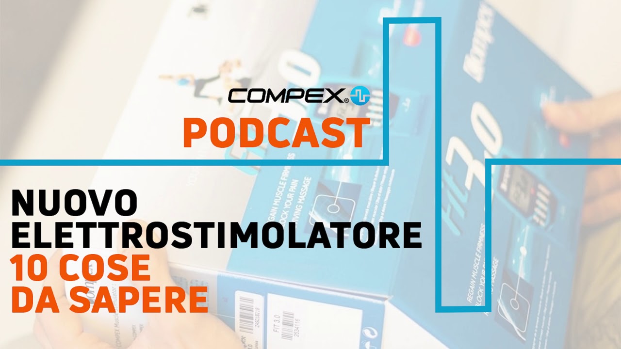 Nuovo elettrostimolatore Compex: 10 cose da sapere