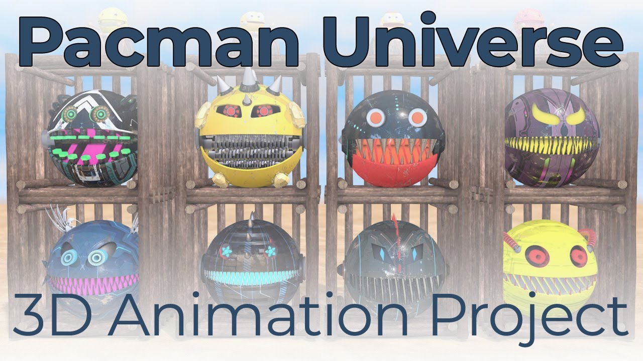 Pacman Universe &ndash; Power Pacman | Sci-Fi 3D Animation