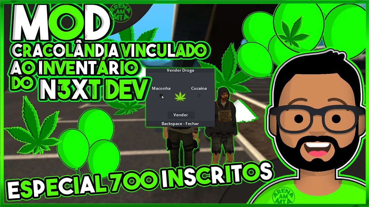 Mod Cracolândia vinculado ao inventário do N3xT Dev [MTA:SA] ( ESPECIAL 700 INSCRITOS )