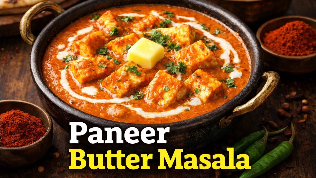 Paneer Butter Masala | Restaurant Style Creamy & Rich 