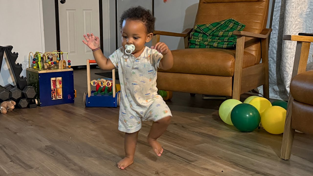 Finally, He’s Walking | Baby Taavi Bichanga 