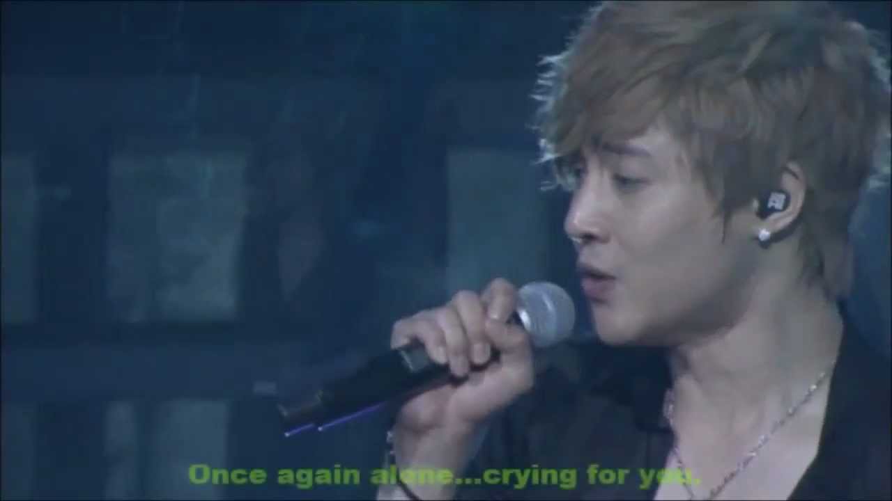 (HD)★SS501★Kim Hyun Joong (Eng sub) Because I'm Stupid ♥*¨*♪ JAPAN 2011
