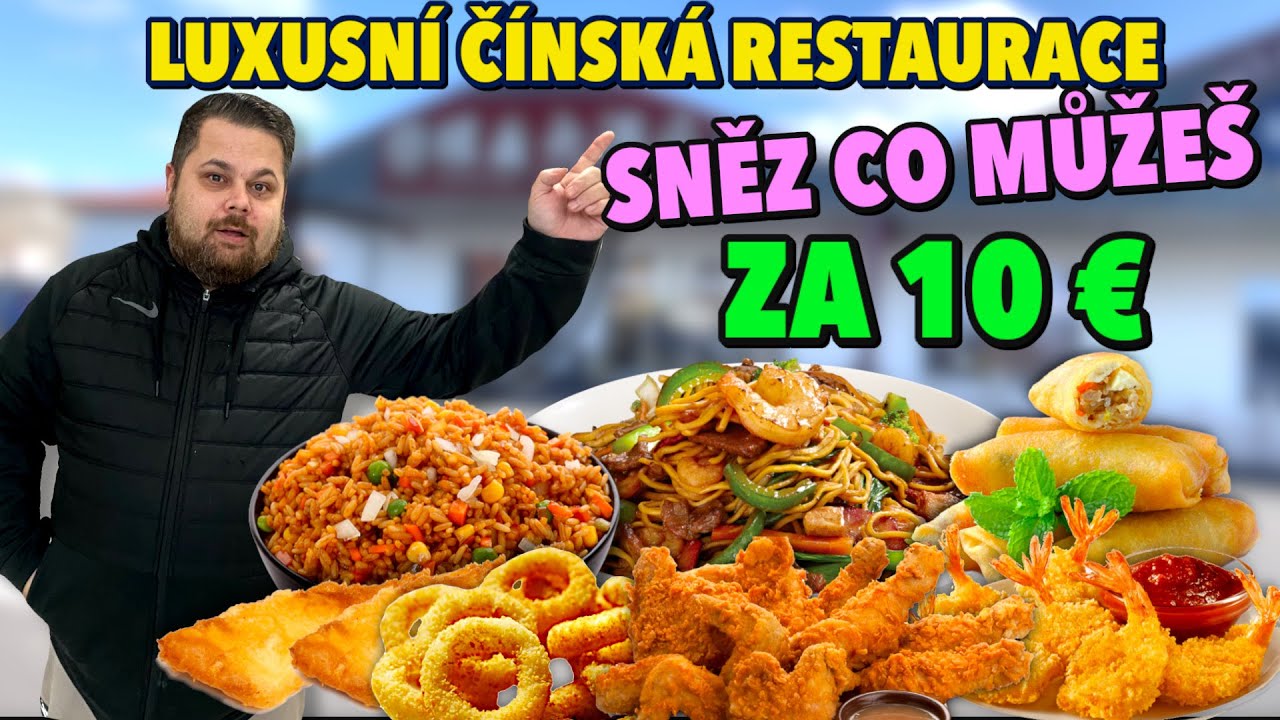 Sněz co můžeš za 10 euro?? Luxusní čínská restaurace!