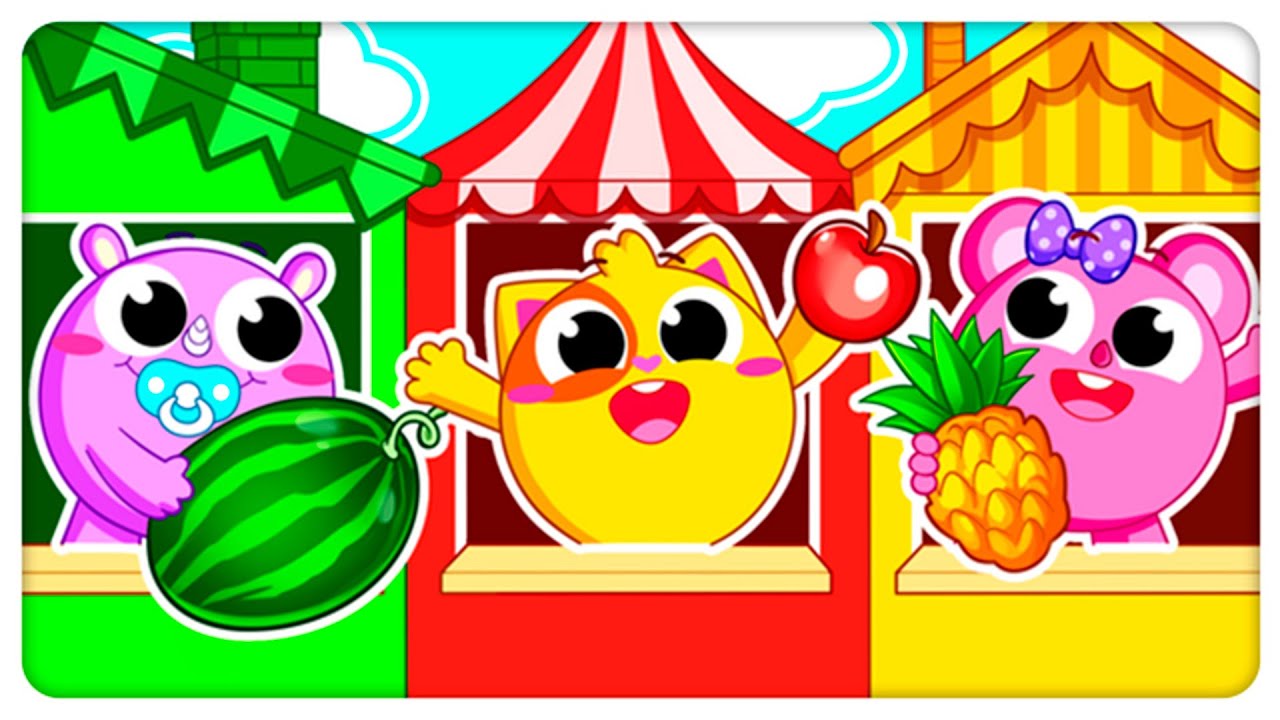 Build a Giant Colored Dollhouse for Kids | Kind and Funny Songs for Toddlers by Toonaland