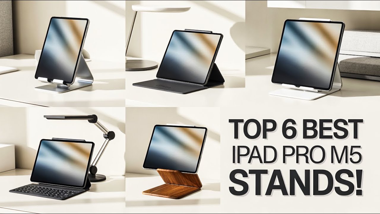 6 лучших подставок для iPad Pro M5! ✅