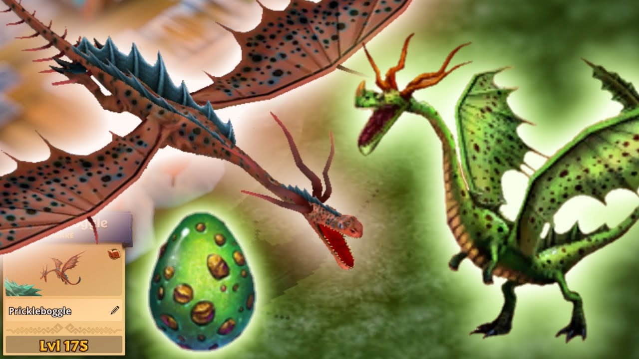 Prickleboggle Max Level 175 Titan Mode | Dragons Rise of Berk