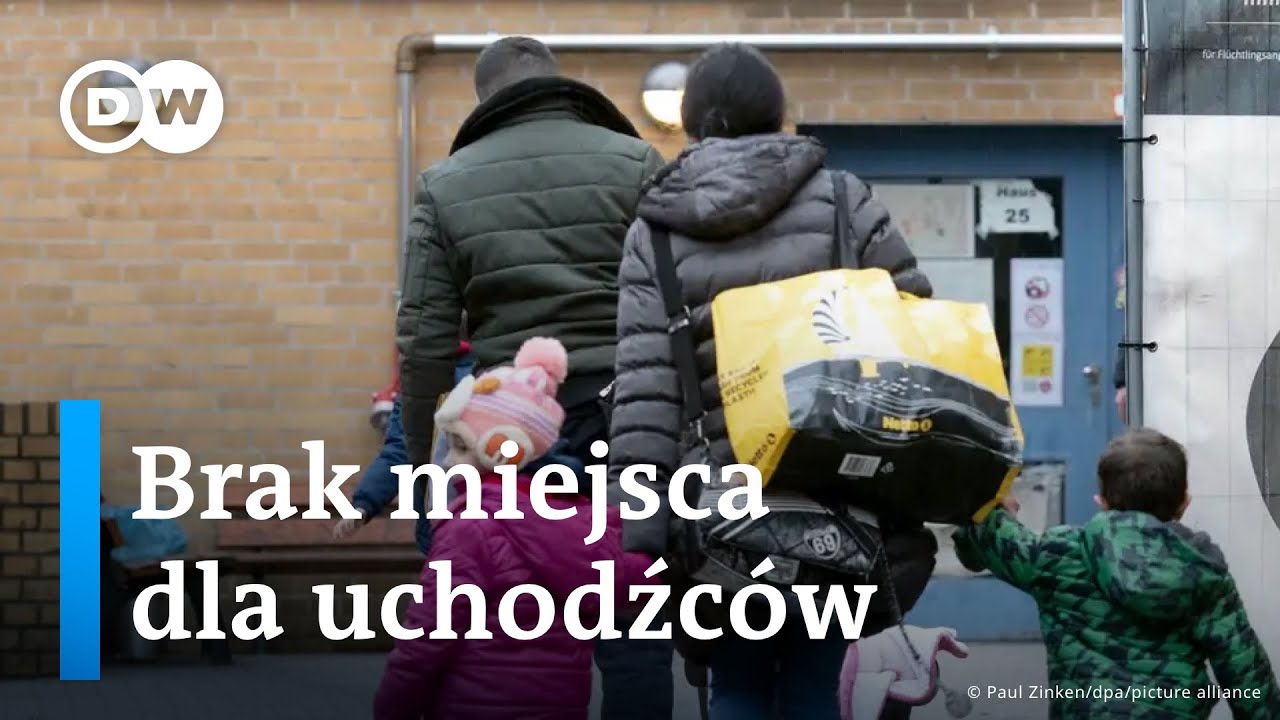 Niemcy mają problem. Brakuje miejsc dla uchodźców