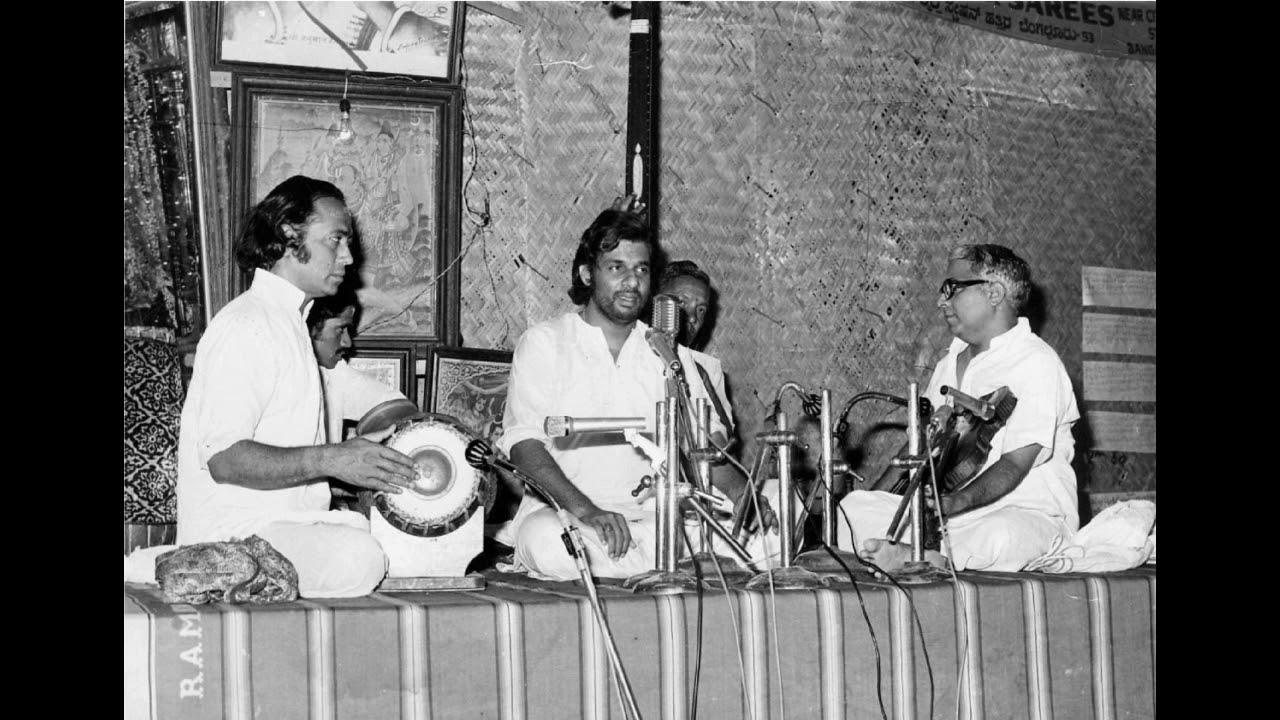 KJ Yesudas-TN Krishnan-TV Gopalakrishnan-TV Vasan live @ MMA (12/31/1984)