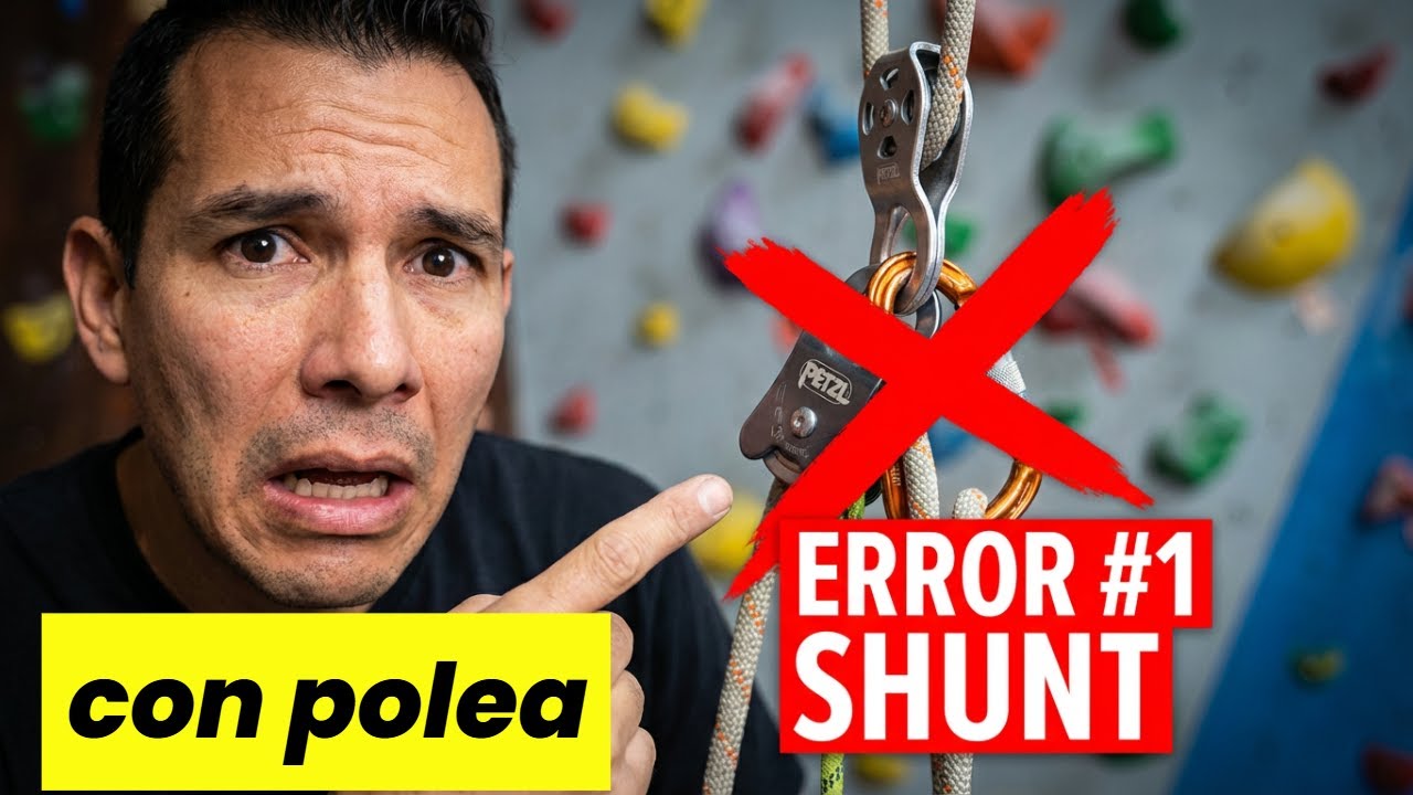 Shunt PETZL antirretorno: qu&eacute; hace que se suelte la carga