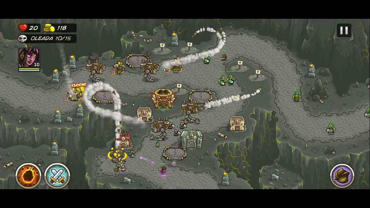 KingdomRush Frontiers ~Profundidades Claroscuras~ (Campaña, Veterano)