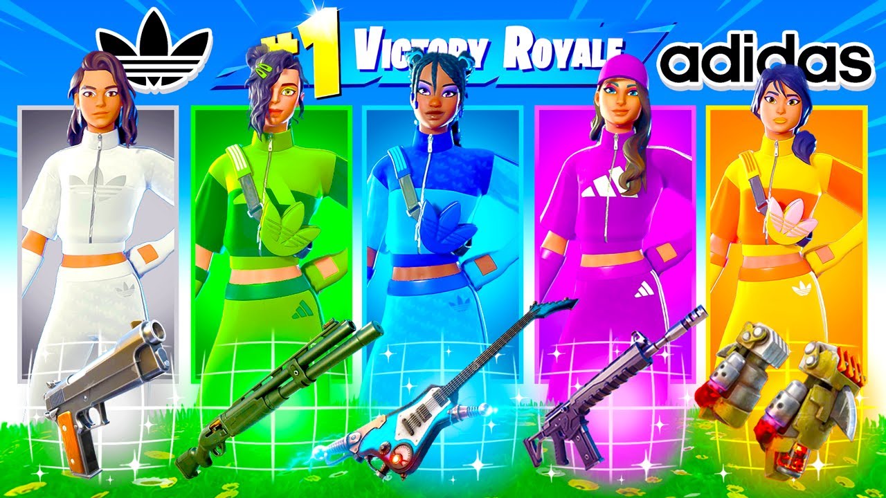 LOSOWY SKIN ADIDAS W FORTNITE
