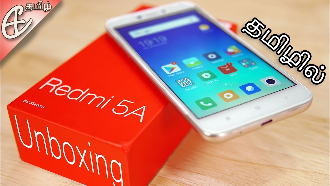 Xiaomi Redmi 5A - Unboxing & Benchmarks! (தமிழ் |Tamil)