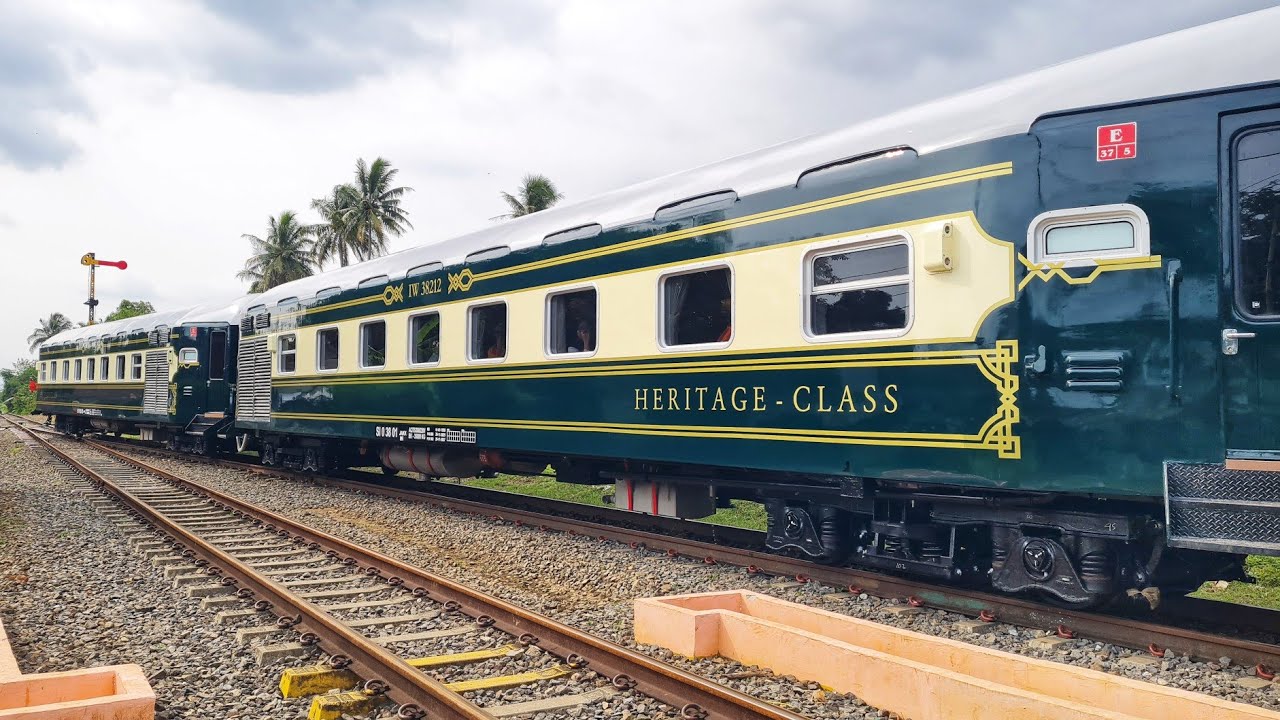 Akhirnya "HERITAGE CLASS JAKALALANA" Kereta Wisata Mewah Pesanan Gubernur Jabar Di Uji Coba.