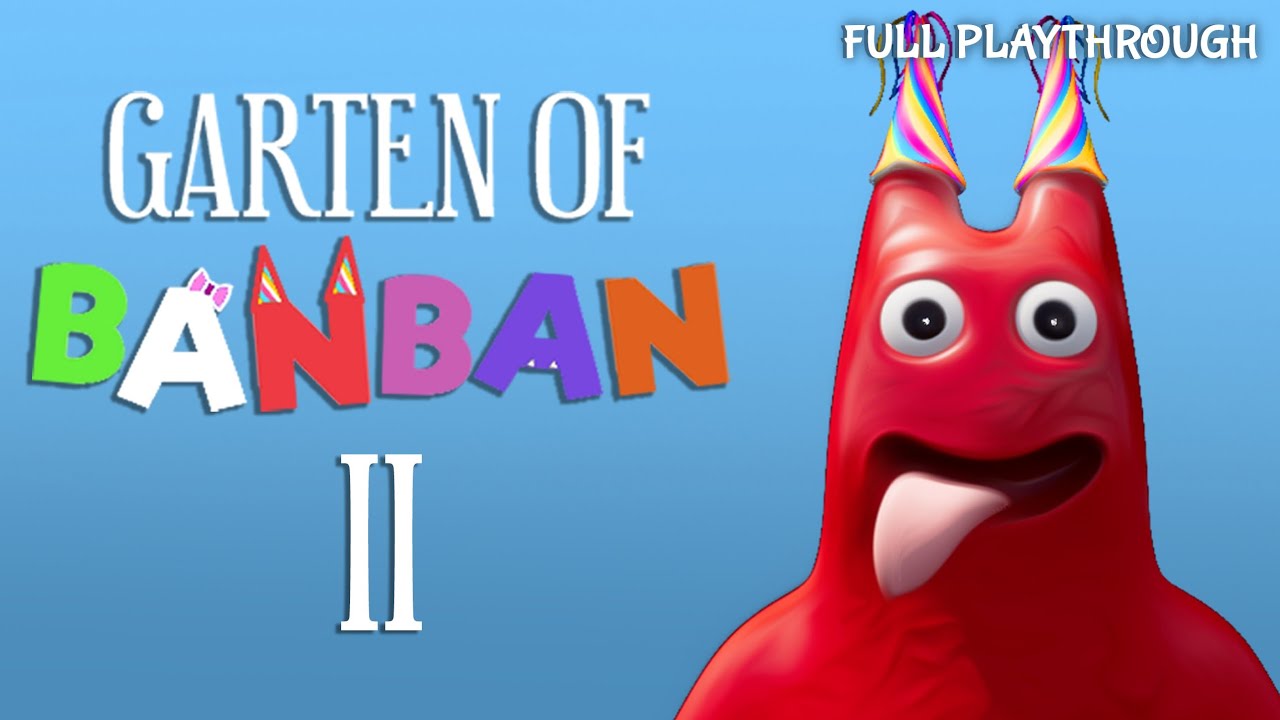 Garten of Banban 2 - Full Playthrough PS5