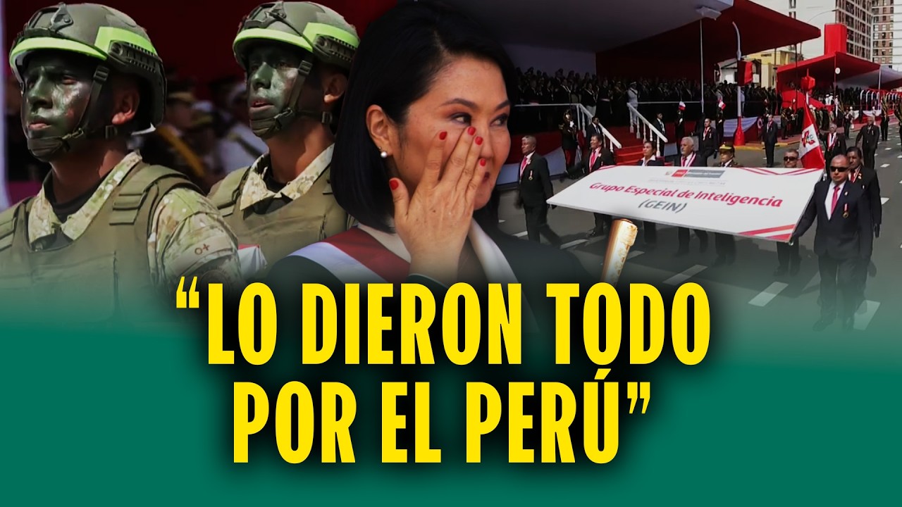 Lucharon contra terrorismo y ahora est&aacute;n en Desfile Militar: Ministro y senador tambi&eacute;n marcharon