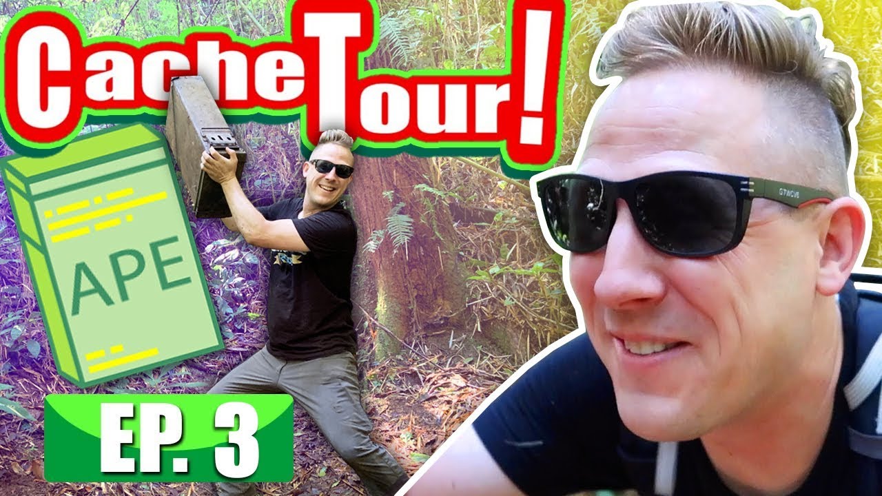 I FOUND THE MOST FAMOUS GEOCACHE IN THE WORLD! (Cache Tour S2E3)