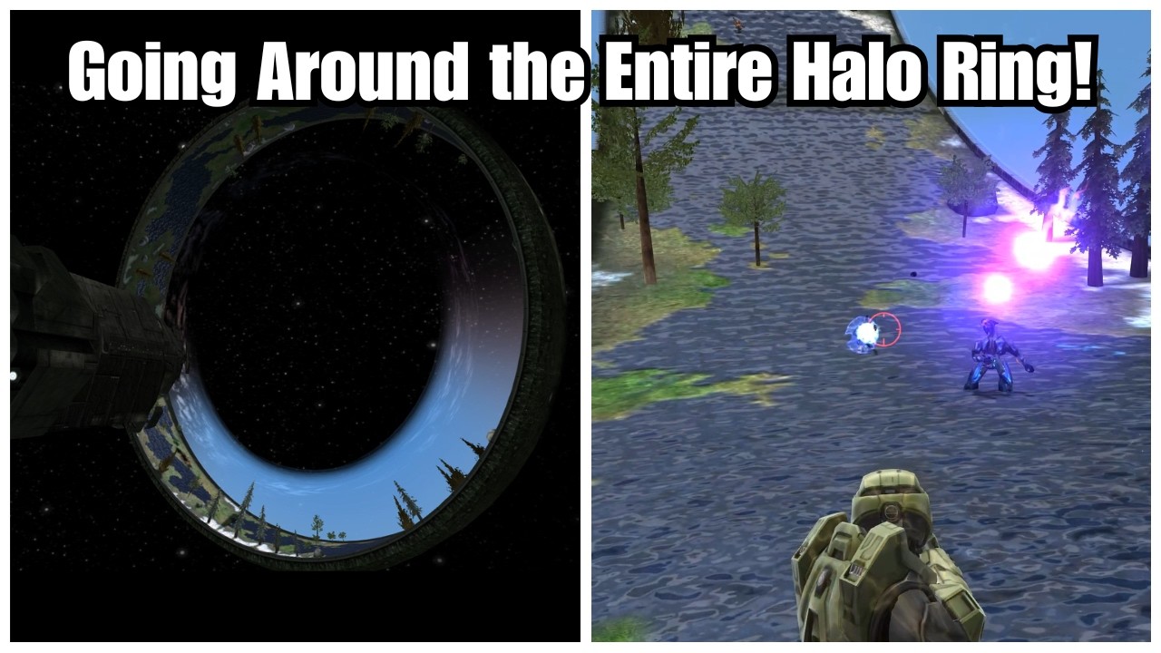 Halo But You Can Go Around the Entire Ring