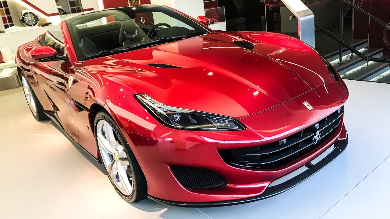 The Brand New Ferrari Portofino in London!! Plus Tailor Made 488GTB