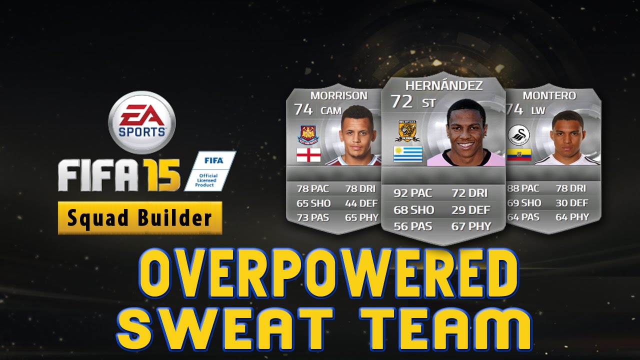 FIFA 15: Ultimate Team - Cheap Overpowered BPL Silver Sweat Team Squad Builder