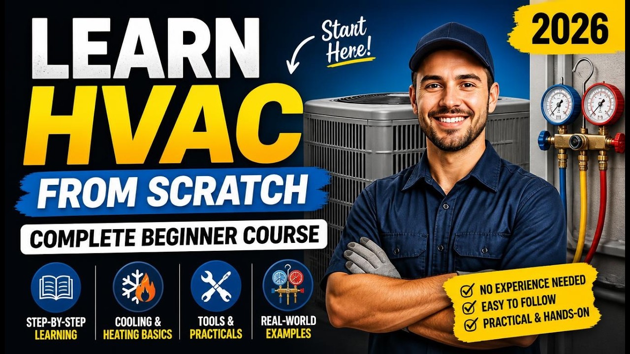 Learn HVAC from Scratch | Complete Beginner Course (2026)