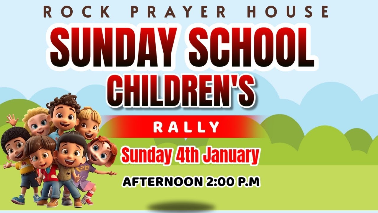 SUNDAY SCHOOL CHILDREN'S RALLY || 04-01-2026 || ROCK PRAYER HOUSE, PULIVENDULA