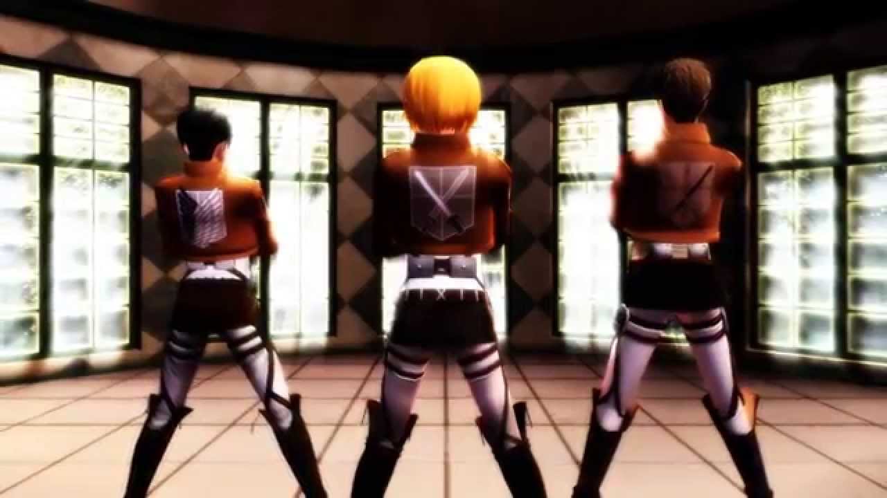 MMD - Attack On Titan [Shingeki no Kyojin ]  - Gentleman