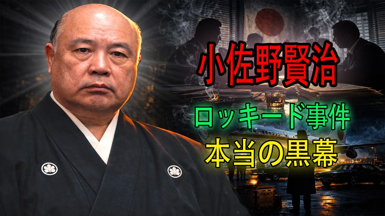 【小佐野賢治】昭和の政商：極貧農家から帝国を築いた男の栄光と転落