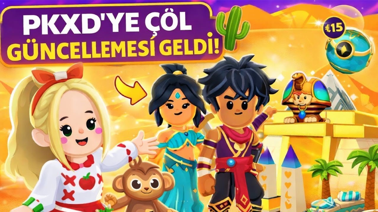 PKXD’ye Çöl Güncellemesi Geldi | Yeni Eşyalar & Sürprizler