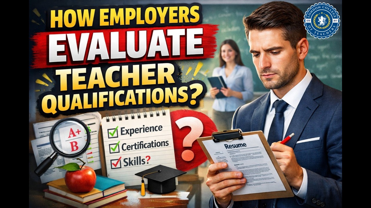 How Employers Evaluate Teacher Qualifications: What Schools Really Check Before Hiring Teachers