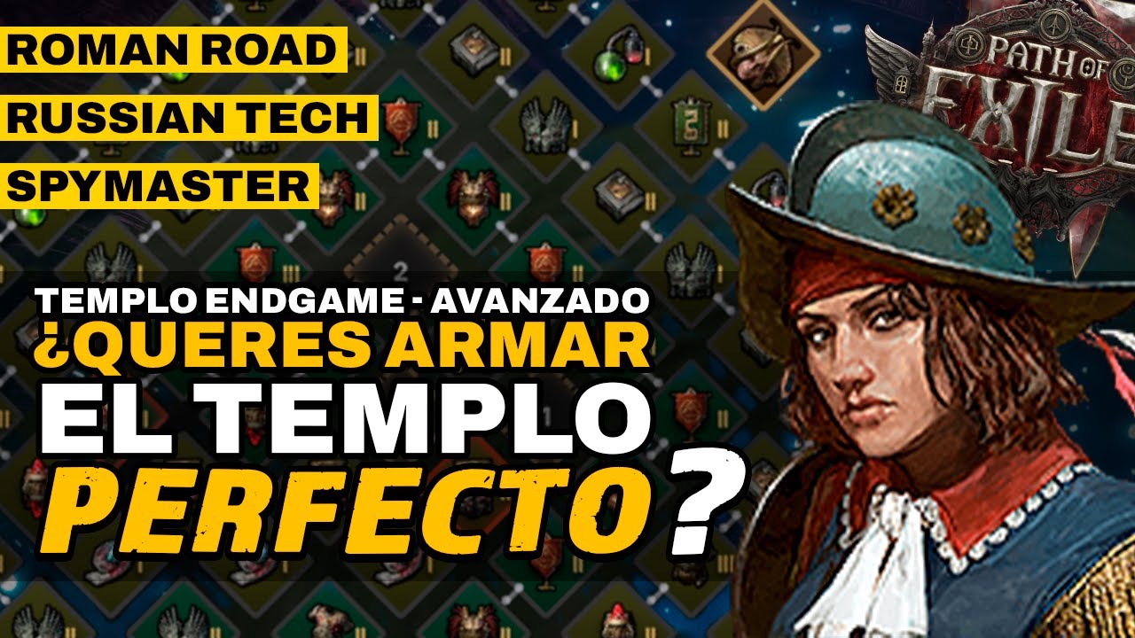 Como armar el Templo PERFECTO! TODAS las estrategias en un solo video | Path of Exile 2