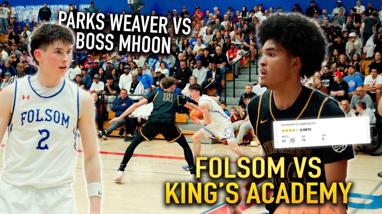 Folsom vs King’s Academy | CRAZIEST Game EVER?!  Winner Goes to State | Parks Weaver vs  Boss Mhoon