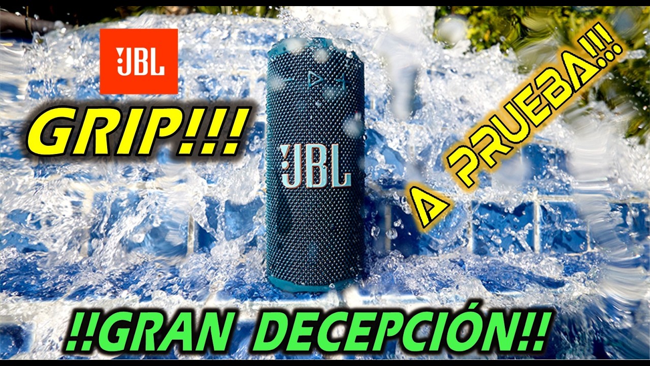 A prueba JBL GRIP en su primera generación!! ¿Decenpcion total? Mira porque!!