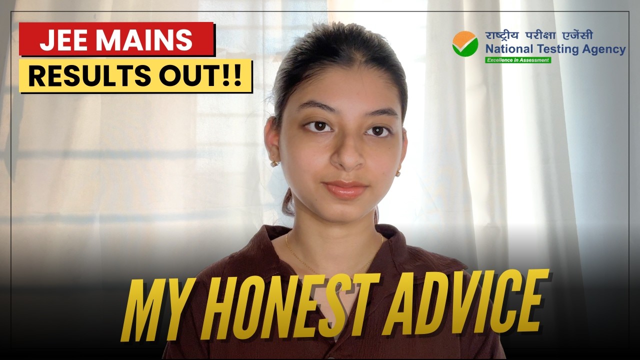 JEE Mains Result Out – What To Do Next? 🤔| Honest Advice from an IITian (IIT Bombay) |SANDHITA|