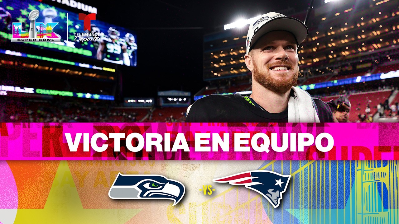 Sam Darnold y Julian Love reconocen su trabajo en conjunto para ganar el Super Bowl