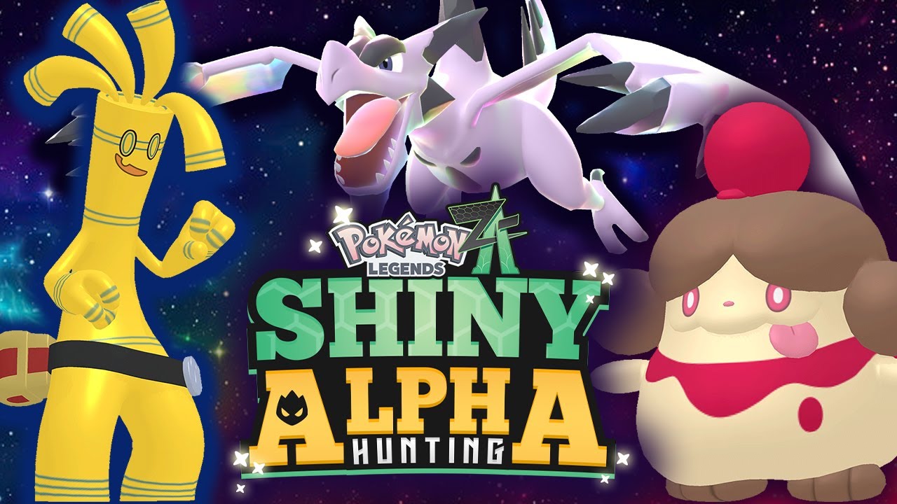 Shiny Alpha Hunting In Pokemon Legends ZA