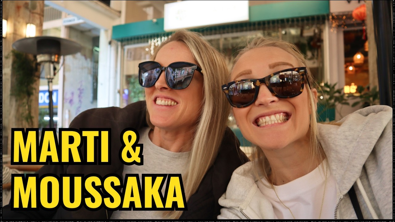 ATHENS VLOG: ATHENS CITY CENTER | GREEK MARCH TRADITION | GREEK FOOD | MOUSSAKA || LIVING IN GREECE