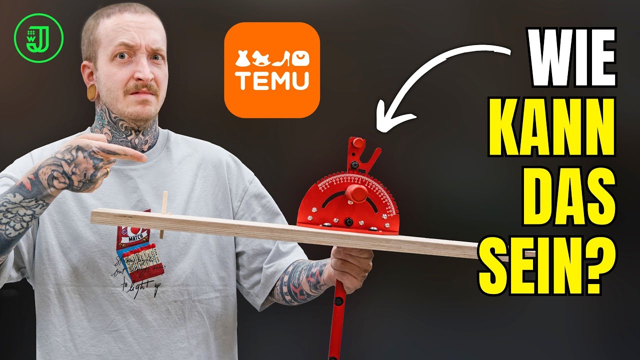 Ich bestelle das erste Mal WERKZEUG bei TEMU 👉 und finde DAS im Paket! 😲🫣 | Jonas Winkler