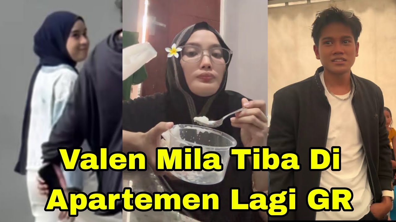 VALEN MILA TIBA DI APARTEMEN, KASIH KABAR BAHAGIA SORE INI 