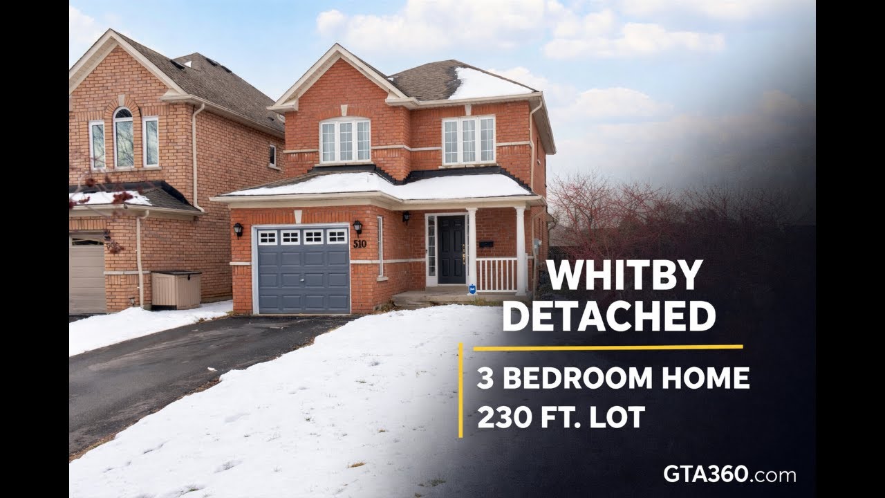 Whitby Detached 3 Bedroom Home | Real Estate Photography