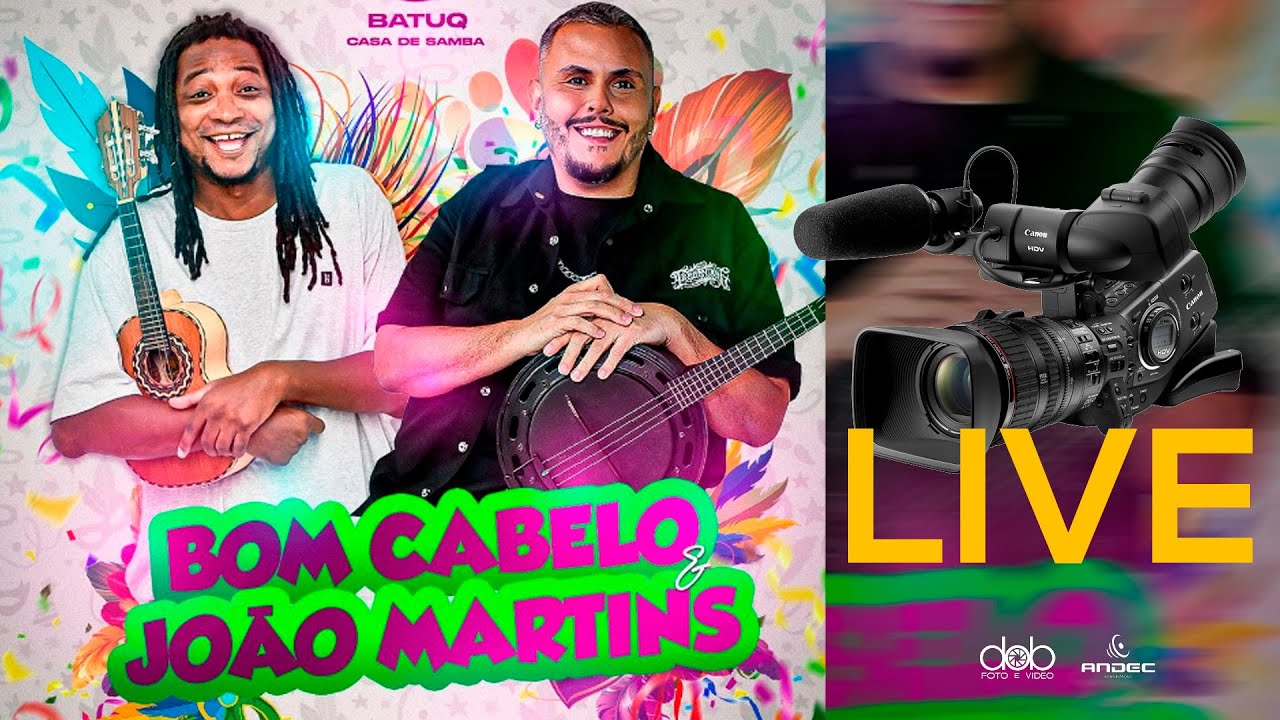 Luciano Bom Cabelo e João Martins ao vivo Na Casa Batuq