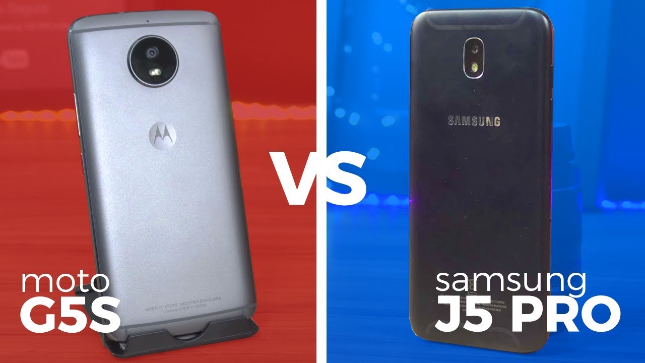 Moto G5S vs Samsung J5 Pro | Comparativo!