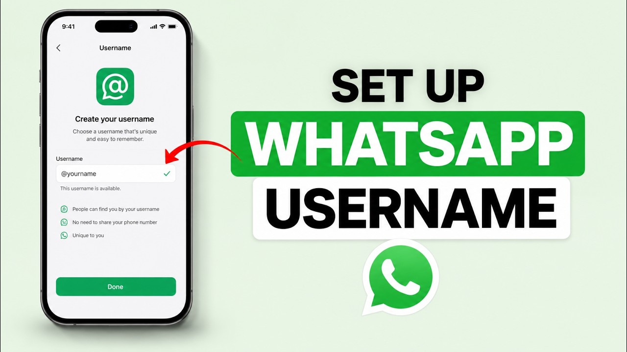 How to Set Up a WhatsApp Username on iPhone or Android