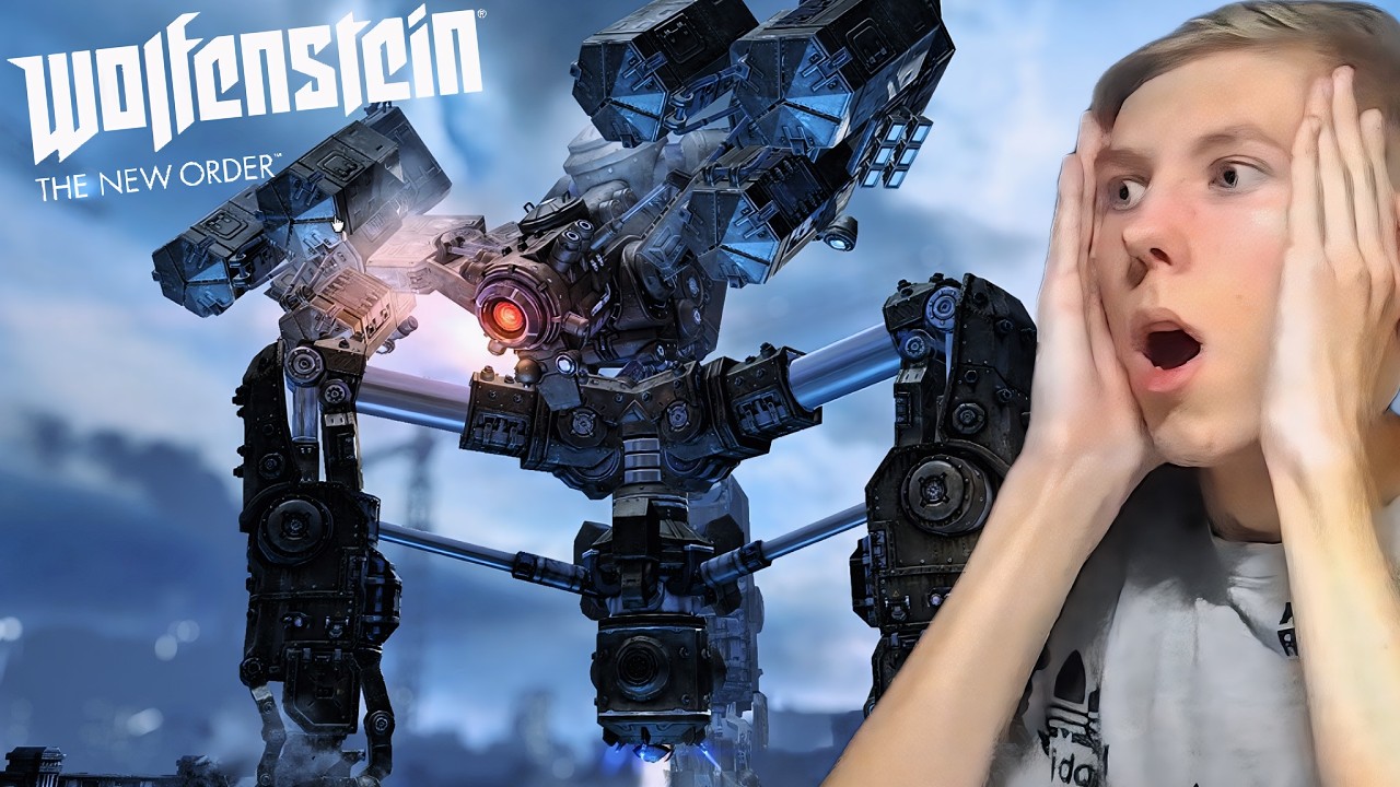 ЛОНДОНСКИЙ МОНИТОР! КАКОЙ ЖЕ ОН СИЛЬНЫЙ! НАШУ БАЗУ ЗАХВАТИЛИ!(Wolfenstein: The New Order) - #9